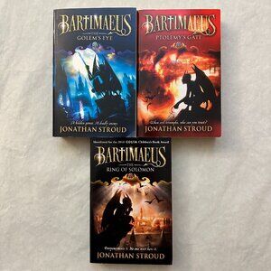 Bartimaeus Sequence Books 2 / 3 / 4 by Johnathan Stroud / British Paperback
